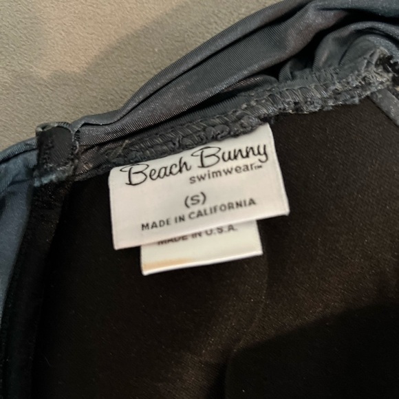 COPY - Beach Bunny Runway Edition Bikini Grey/black lace with buttons on the bo… - Picture 16 of 16